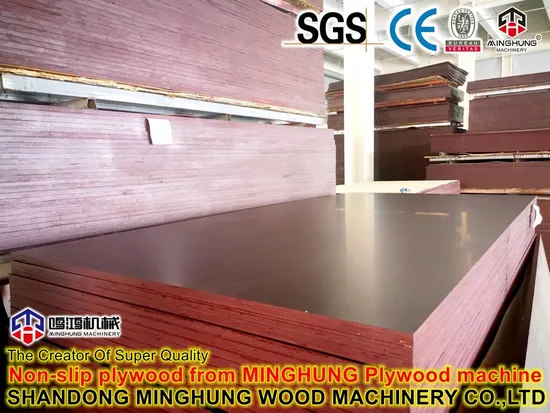 Oberflächenlaminierungs-Heißpressmaschine für die Herstellung von melaminbeschichtetem Sperrholz