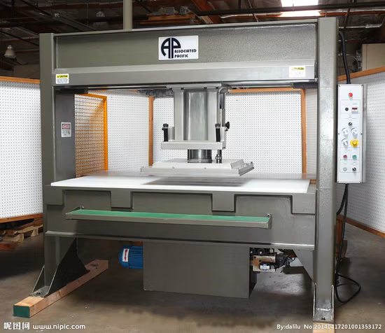 25T hydraulische Fahrkopfschneidemaschine/Schneidepresse/Stanzmaschine/Stanzmaschine